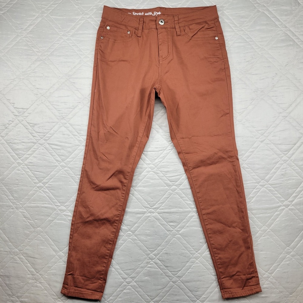 Signature Studio‎ Ultimate Stretch orange jeans size 12